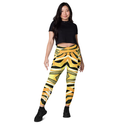 [YELLOW HERITAGE] MFG Leggings with Pockets