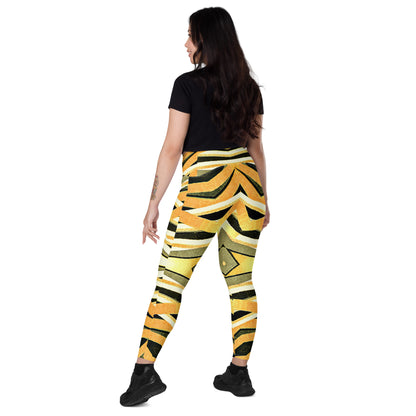 [YELLOW HERITAGE] MFG Leggings with Pockets