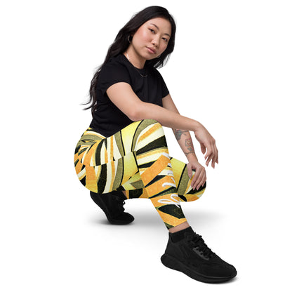 [YELLOW HERITAGE] MFG Leggings with Pockets