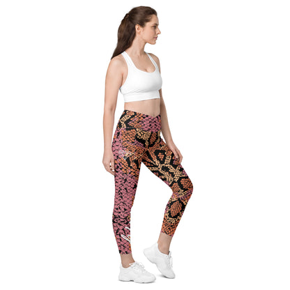 SnakeSkin MFG Leggings with Pockets