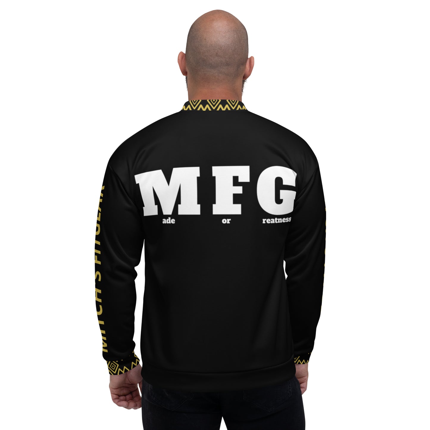 B/G MADE FOR GREATNESS Bomber Jacket