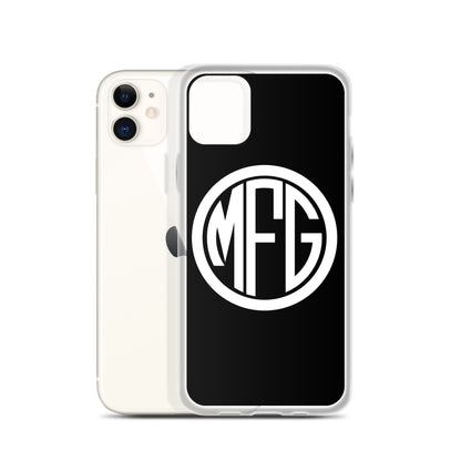 Black [MFG LOGO] iPhone Case