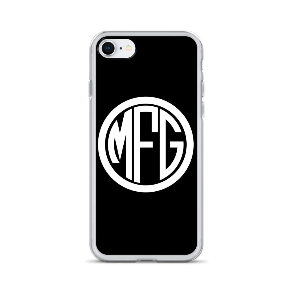 Black [MFG LOGO] iPhone Case