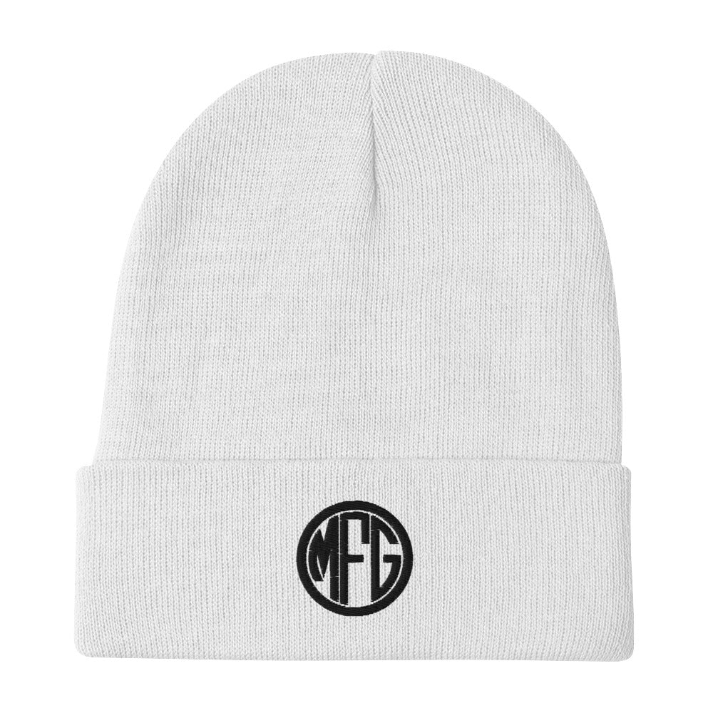 BLK MFG Logo Embroidered Beanie