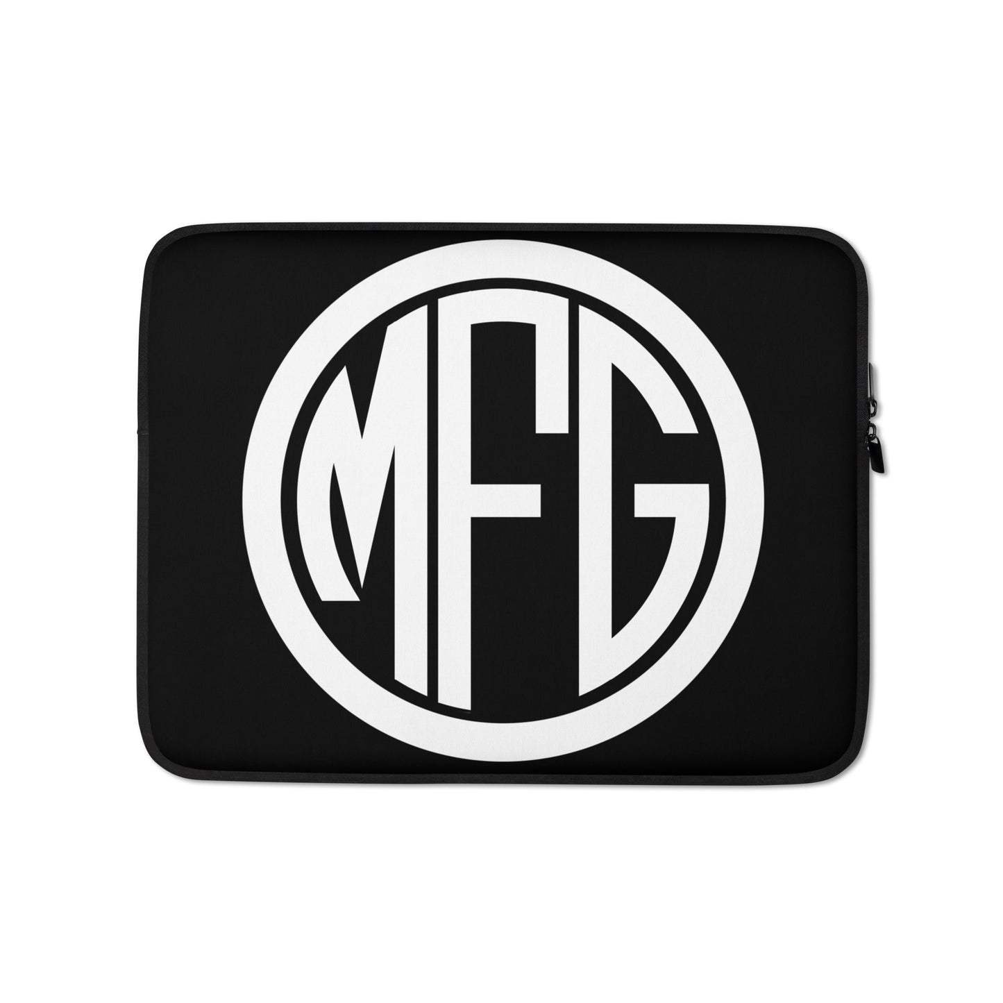 MFG Logo Black Laptop Sleeve