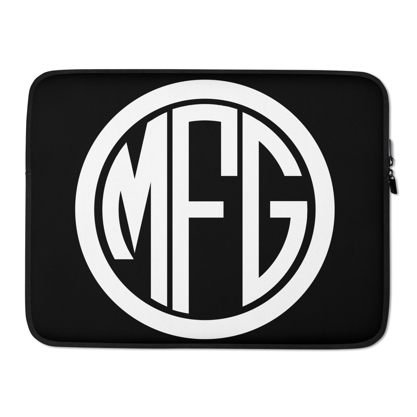 MFG Logo Black Laptop Sleeve