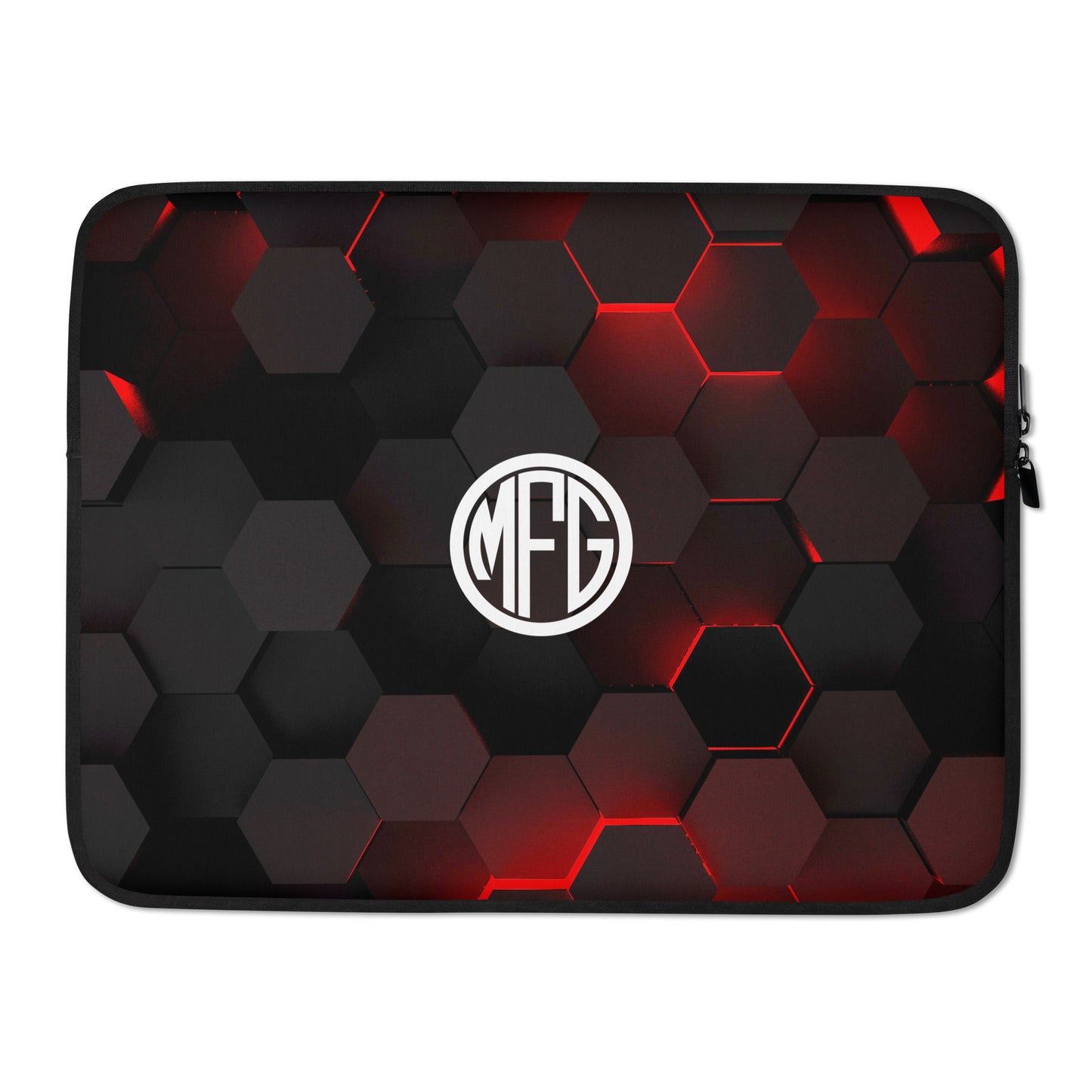 Red Hex MFG Logo Laptop Sleeve