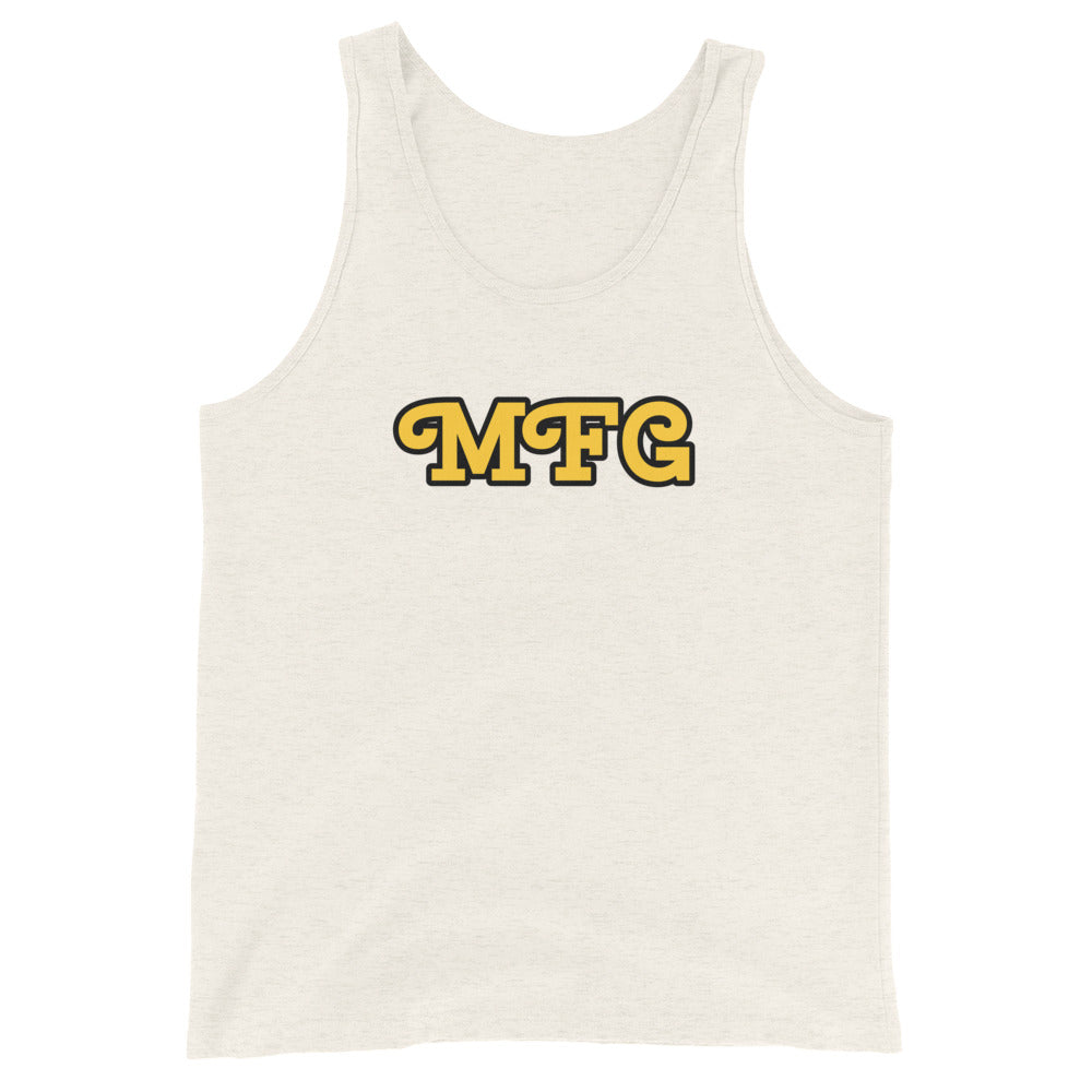 MFG YLBO (Yellow Letters Black Outline) Tank Top