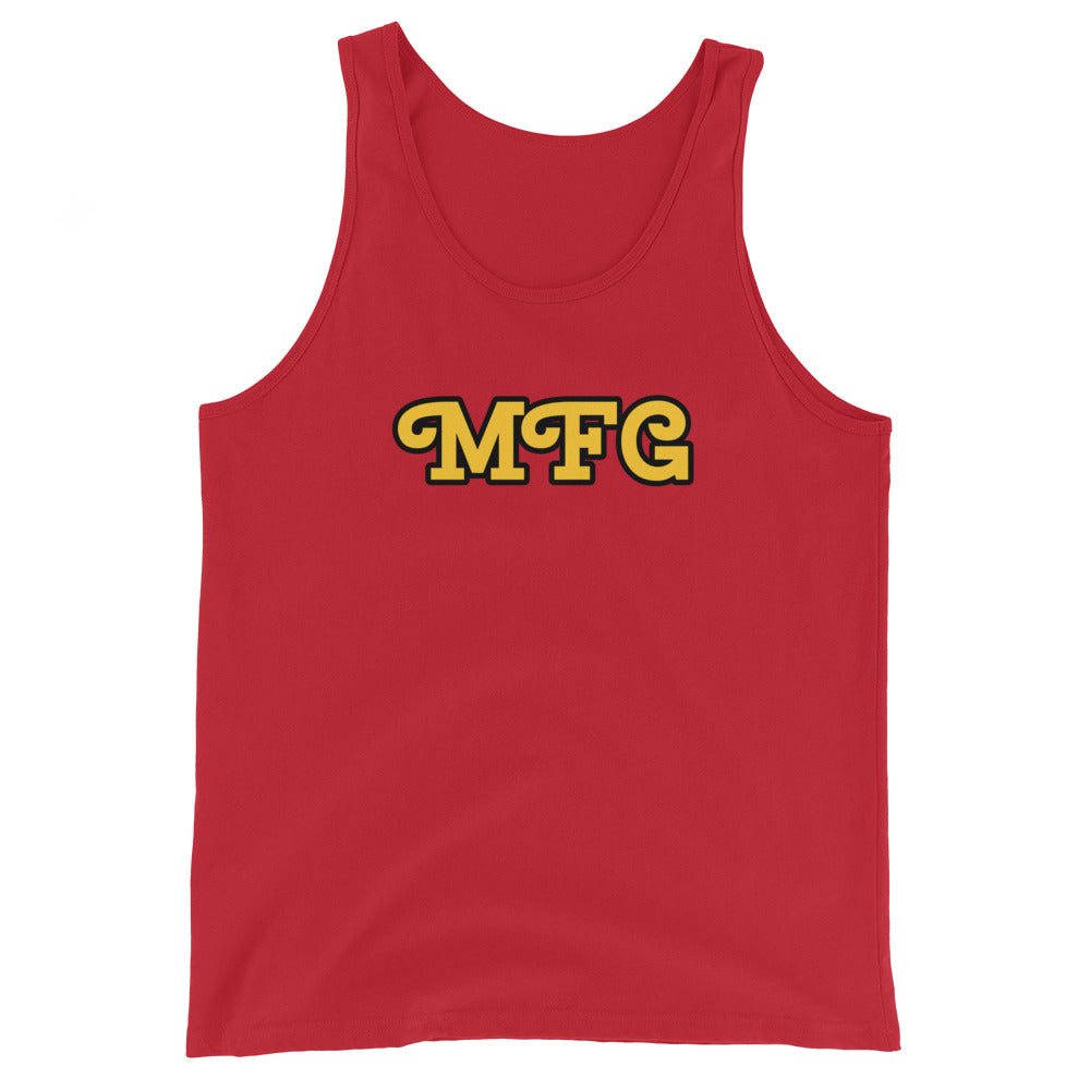 MFG YLBO (Yellow Letters Black Outline) Tank Top