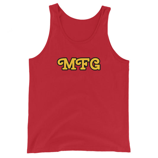 MFG YLBO (Yellow Letters Black Outline) Tank Top