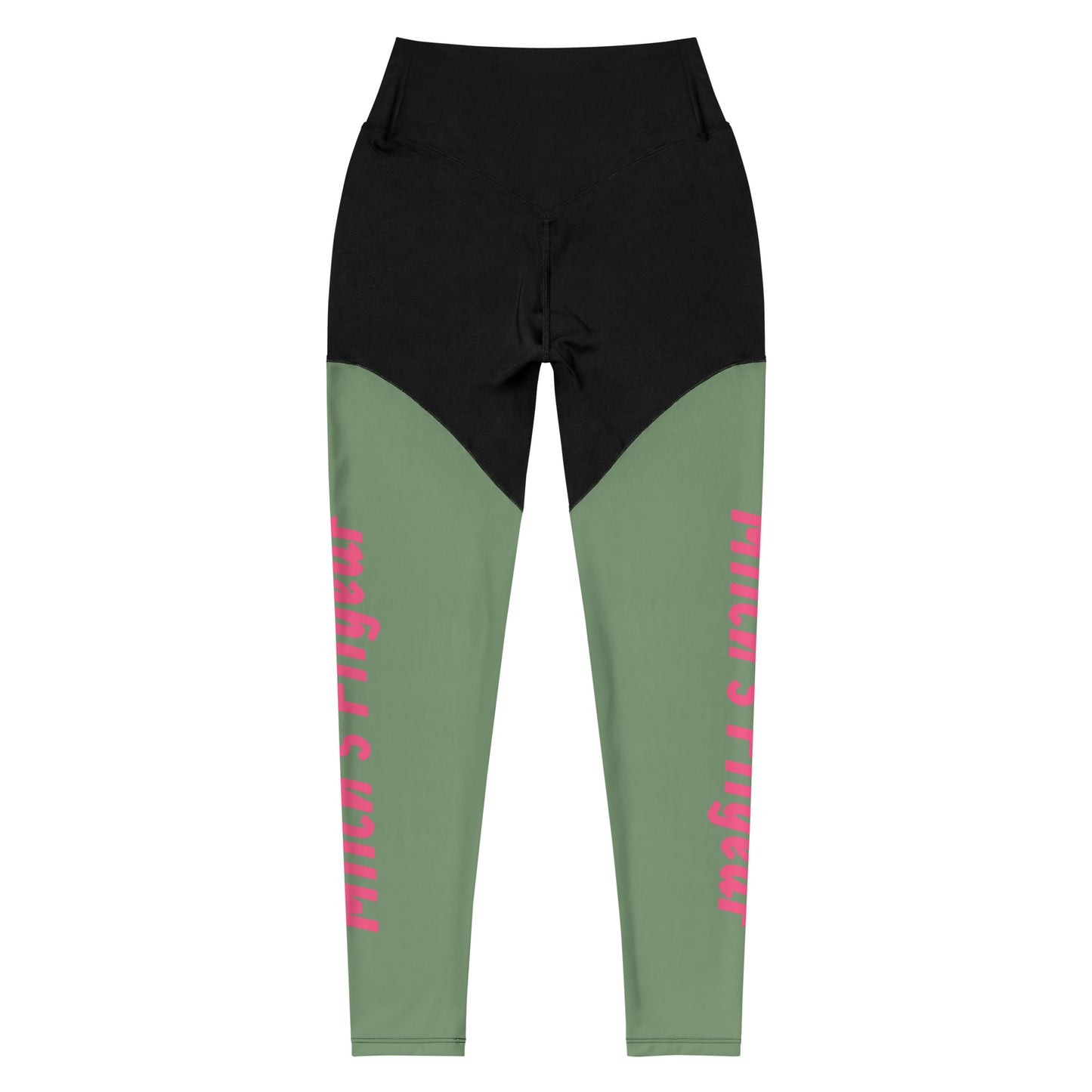 Legging de sport Mitch's Fitgear rose pour femmes