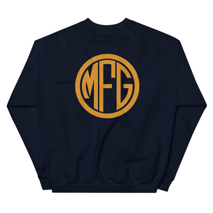 MFG Gold Logo Crewneck Sweatshirt