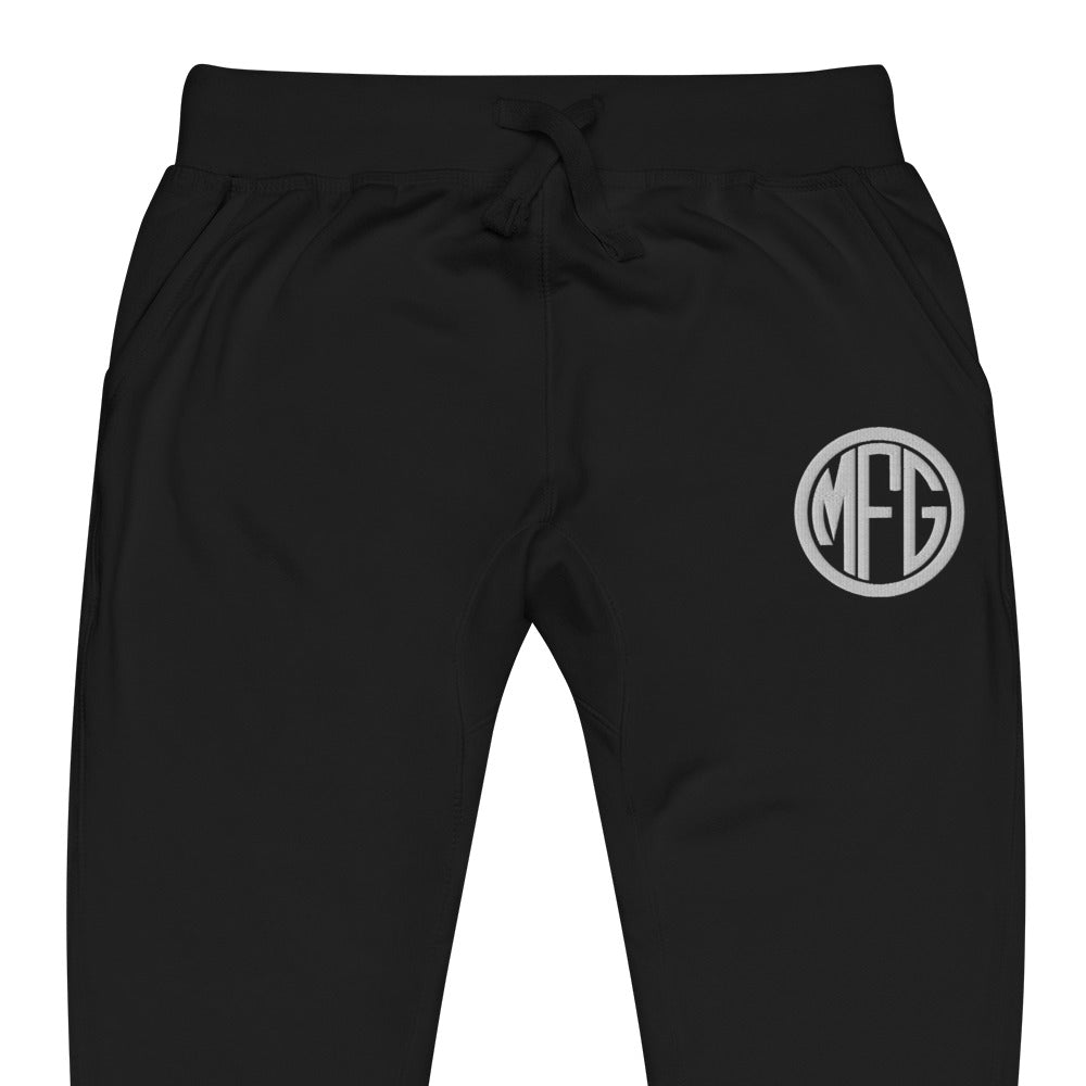 MFG Logo Pantalon de survêtement unisexe en polaire