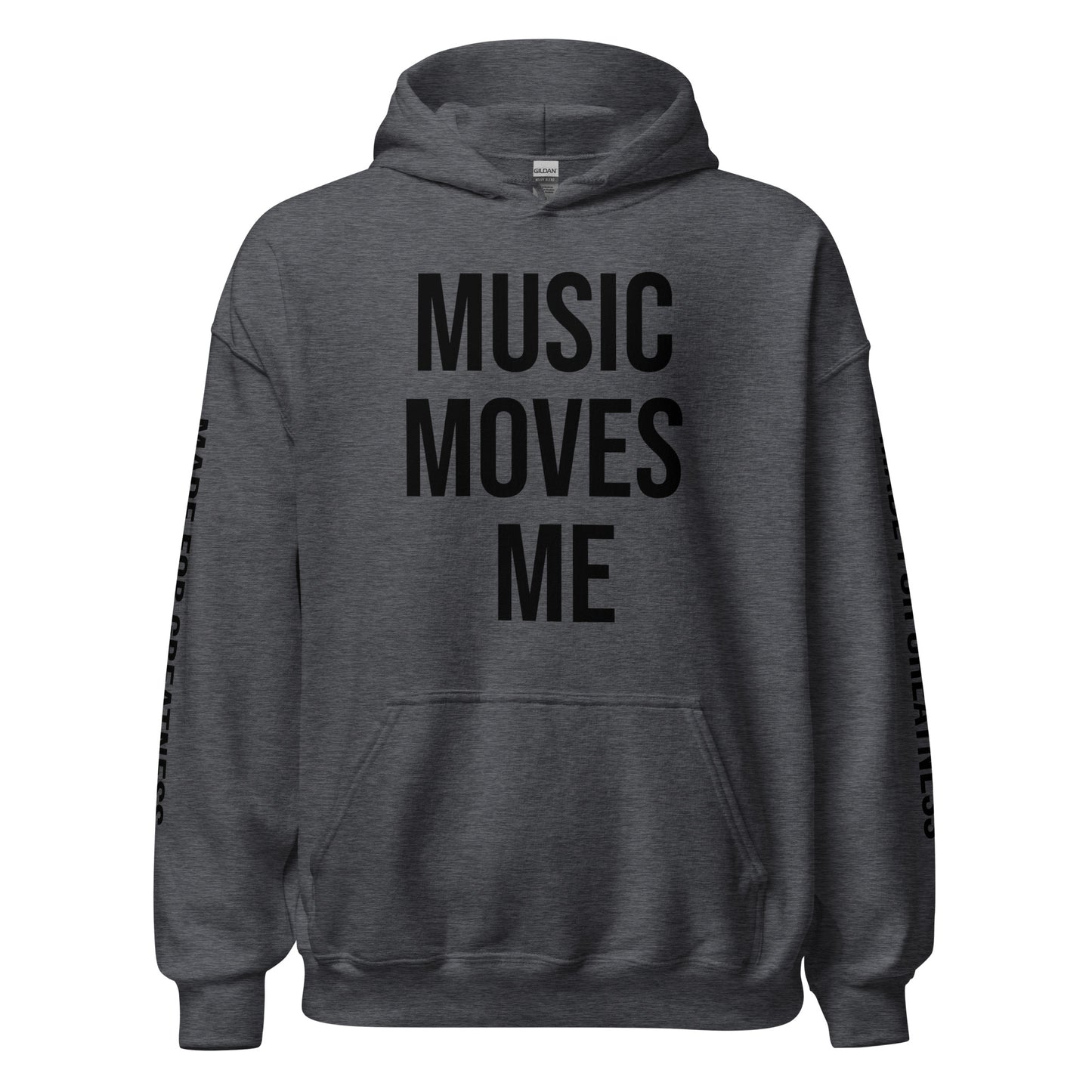 MUSIC MOVES ME BL Hoodie