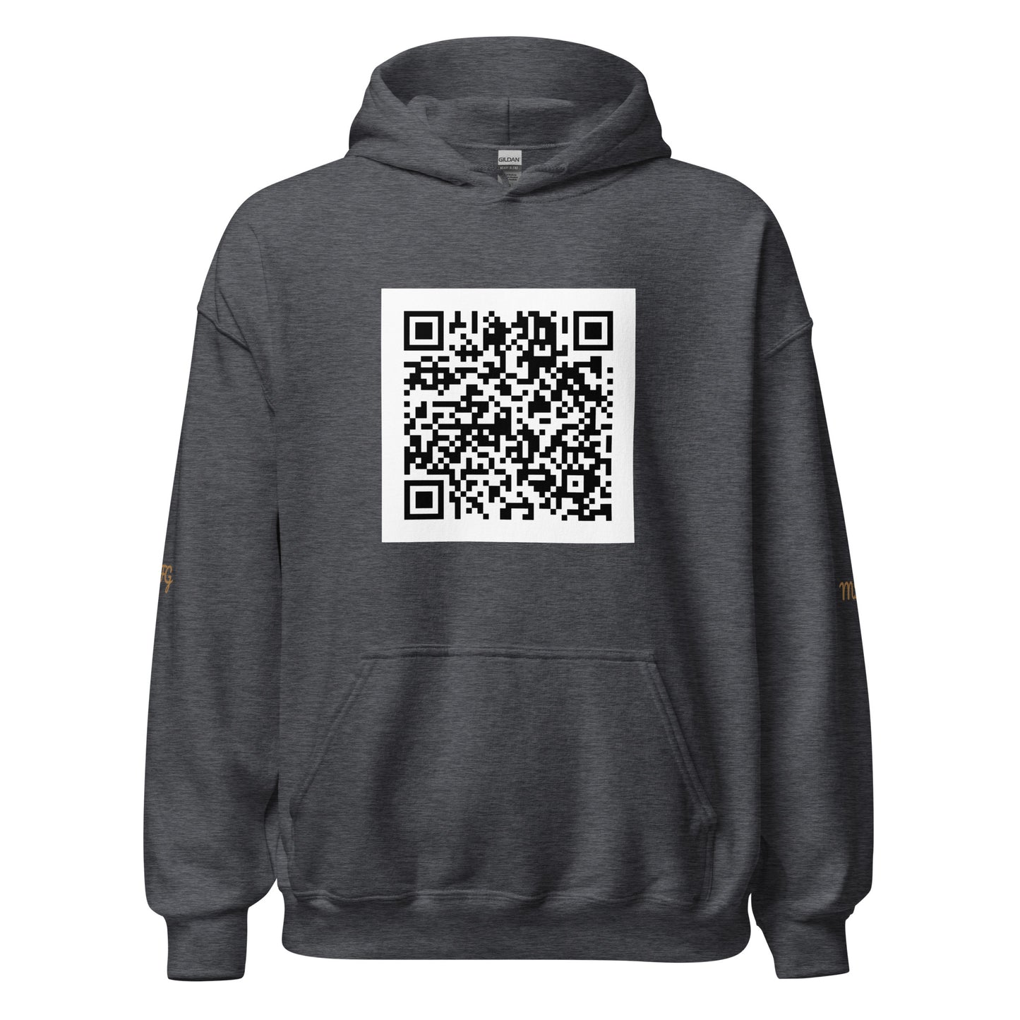 Sweat à capuche MFG QR CODE