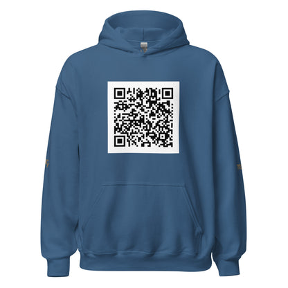 Sweat à capuche MFG QR CODE