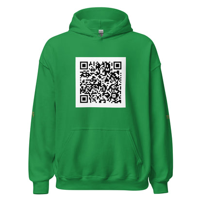 Sweat à capuche MFG QR CODE