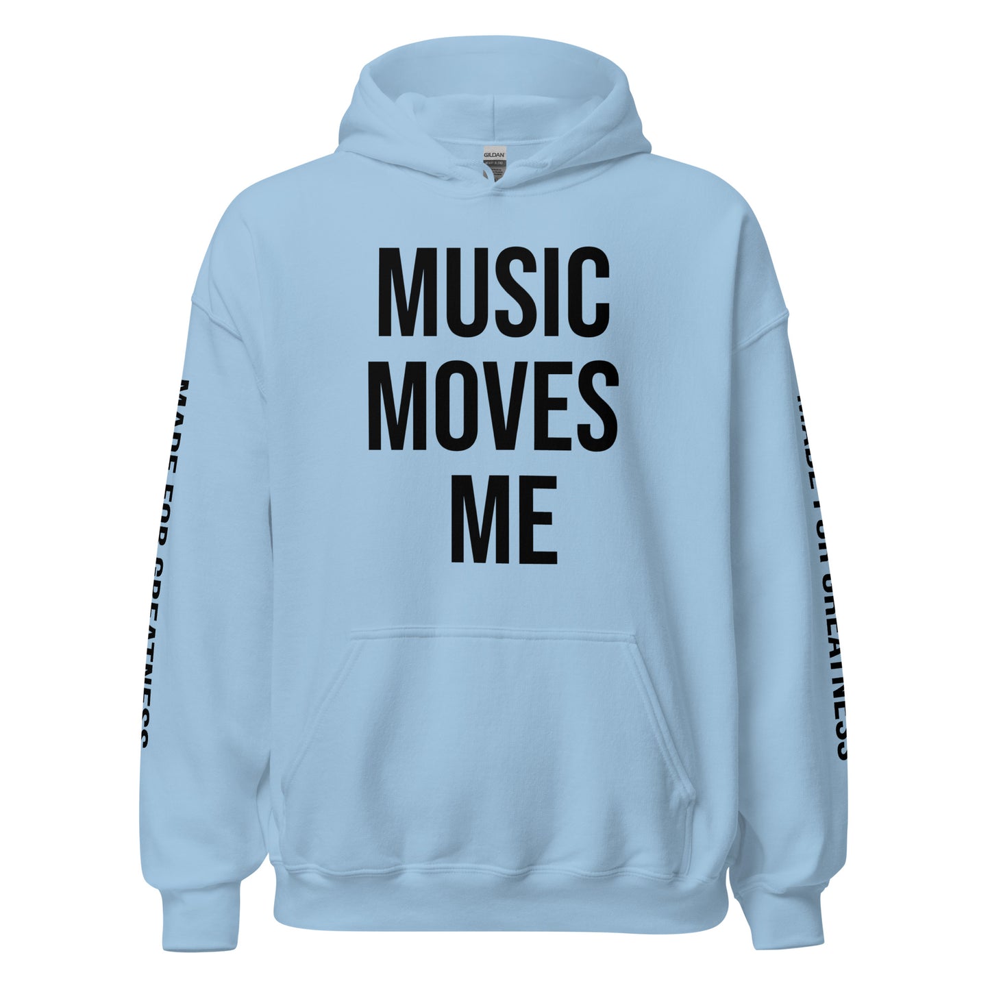 MUSIC MOVES ME BL Hoodie