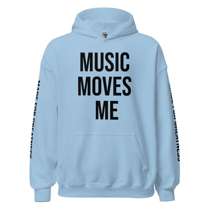 MUSIC MOVES ME BL Hoodie