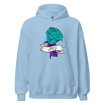 MFG Rose purple Hoodie