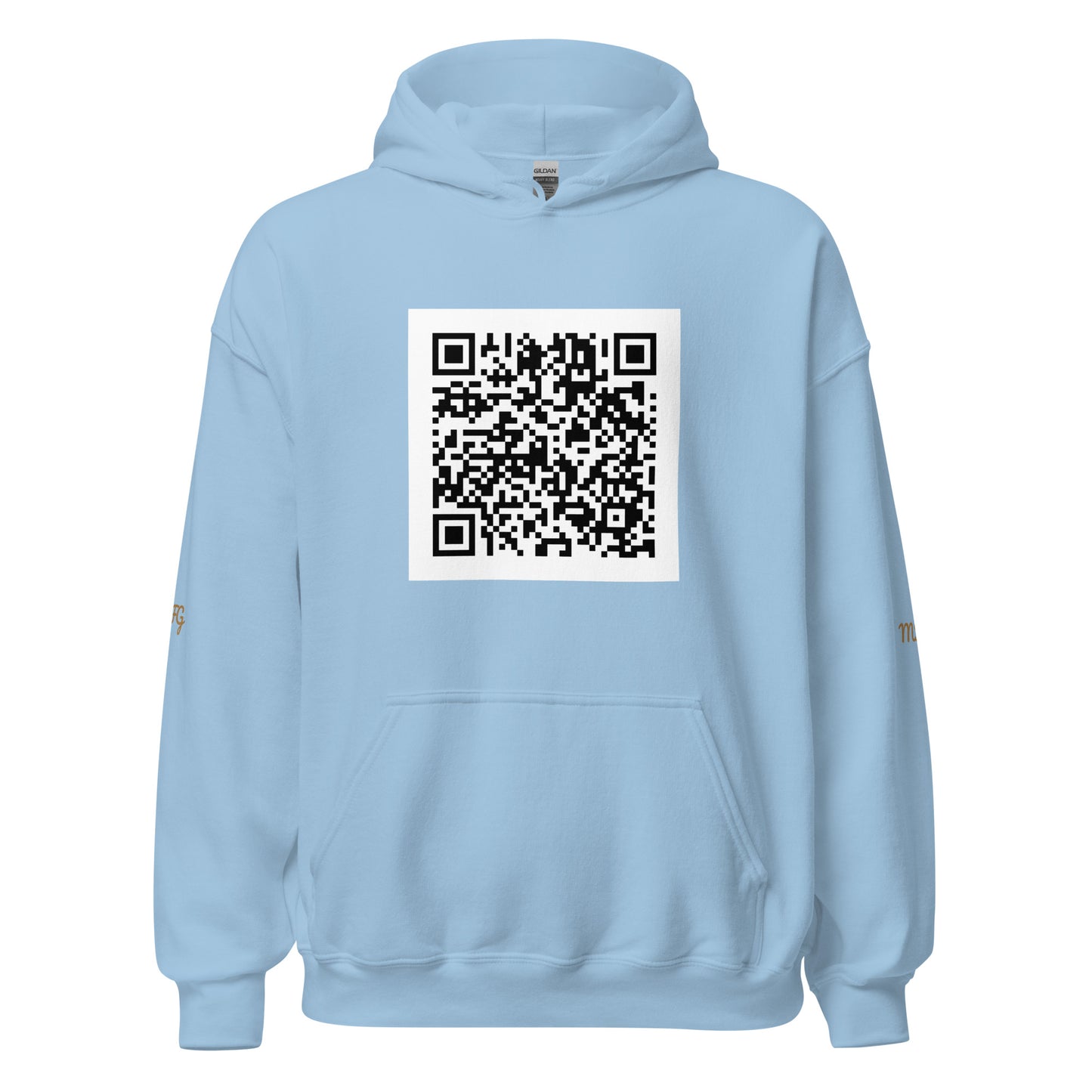 Sweat à capuche MFG QR CODE