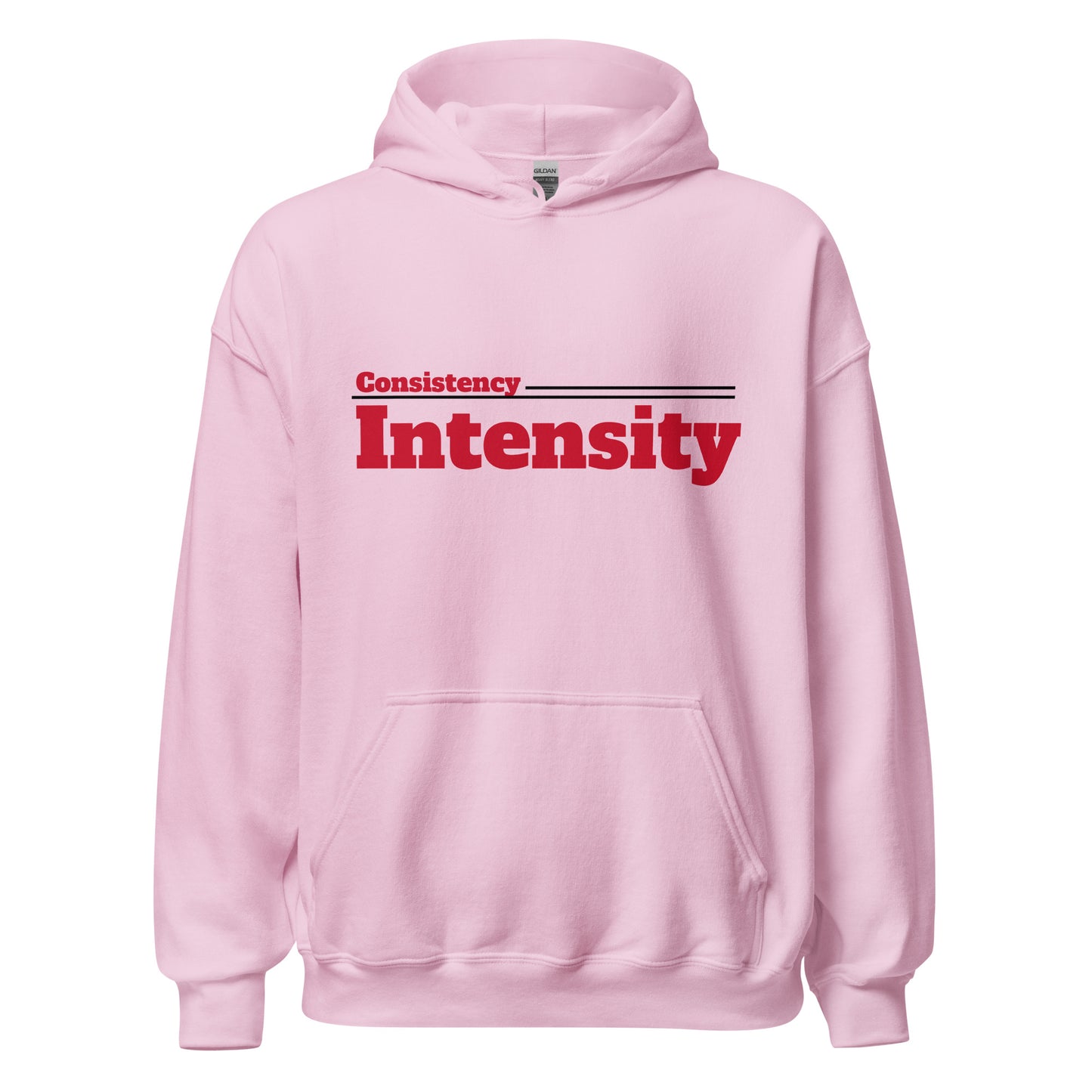 Consistency Over Intensity Hoodie