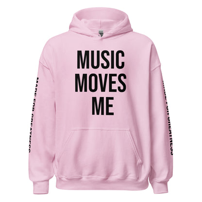 MUSIC MOVES ME BL Hoodie