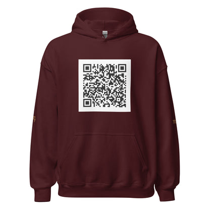 Sweat à capuche MFG QR CODE