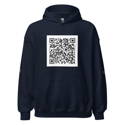 Sweat à capuche MFG QR CODE