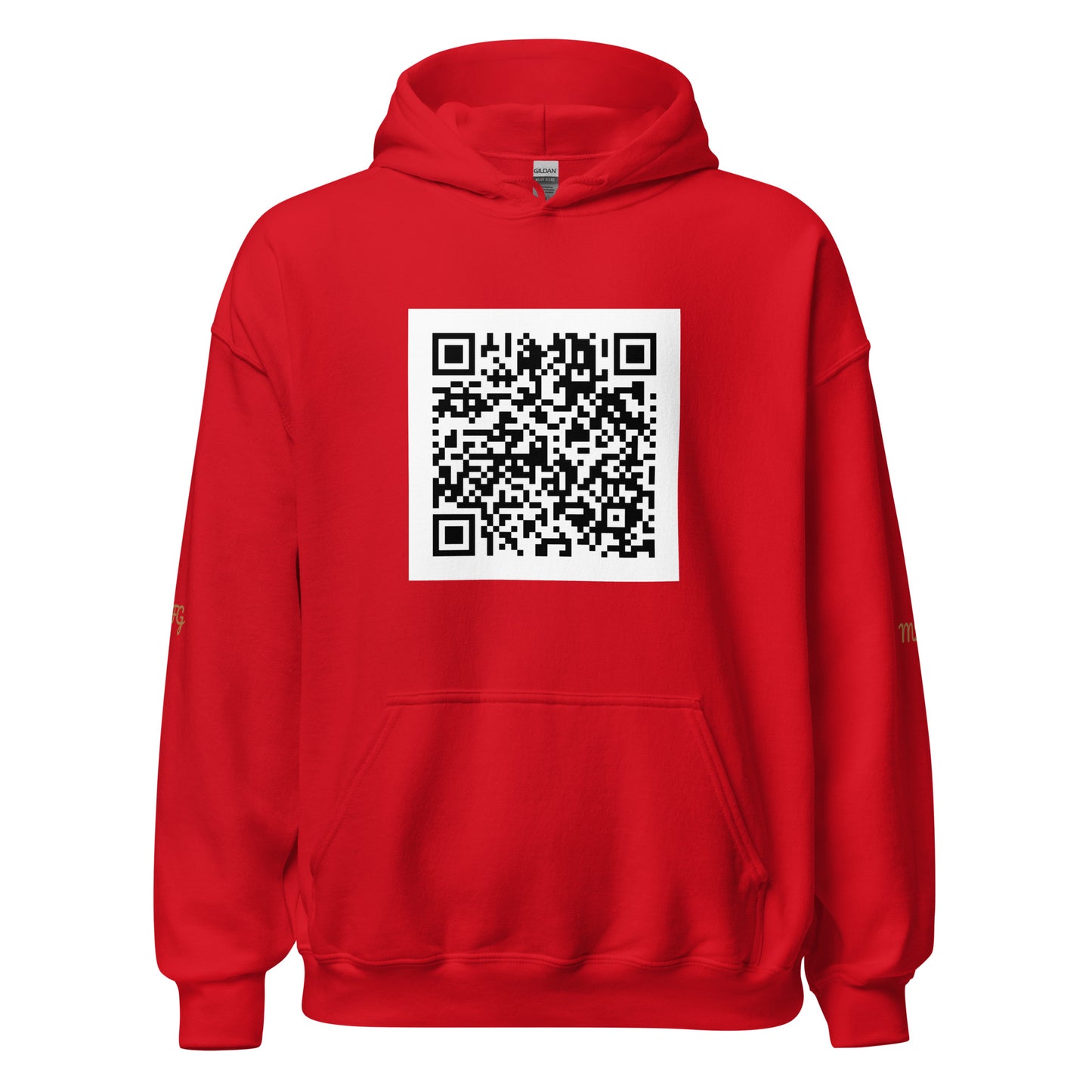 Sweat à capuche MFG QR CODE