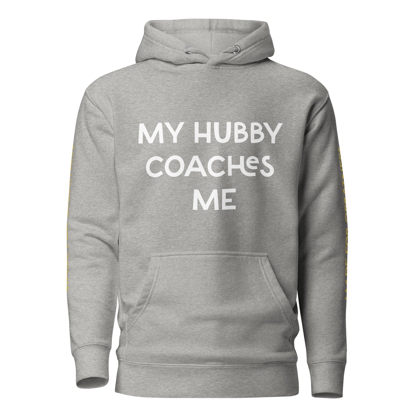 [MON HUBBY ME COACHE] Sweat à capuche unisexe