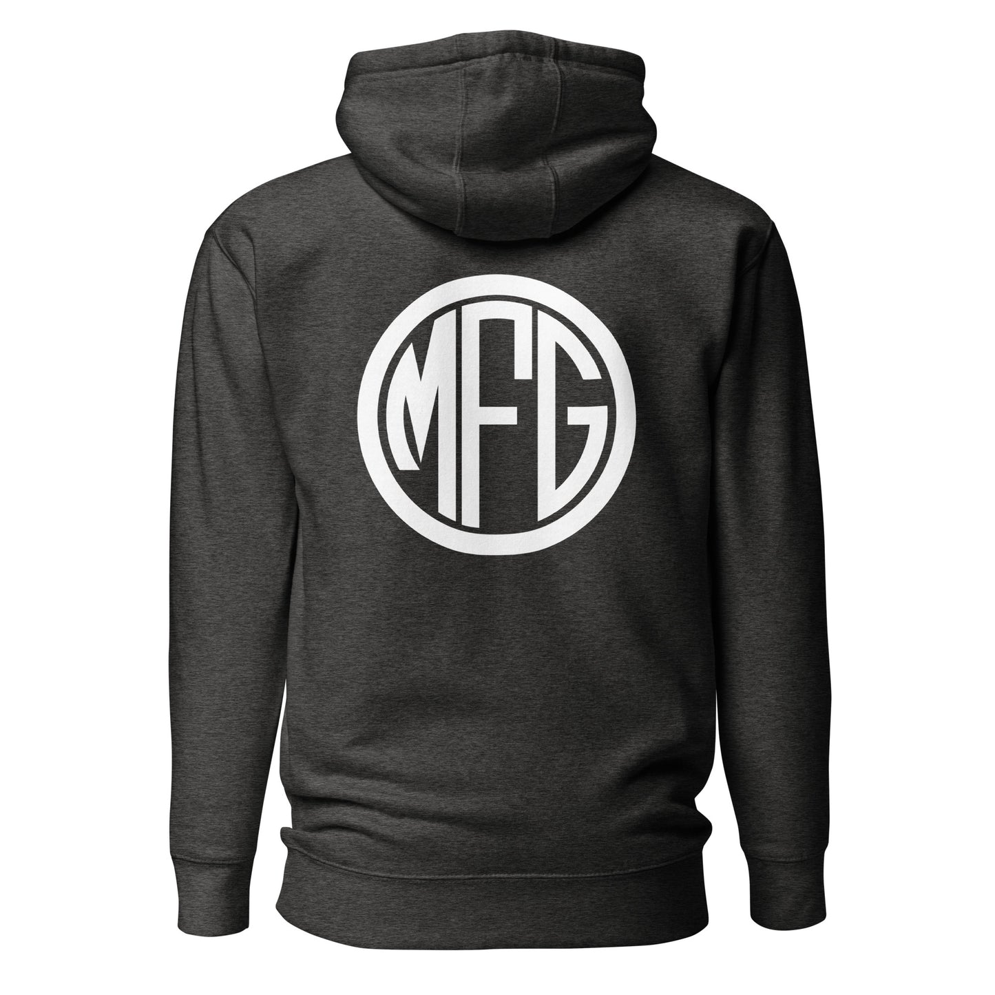 White MFG Logo Hoodie