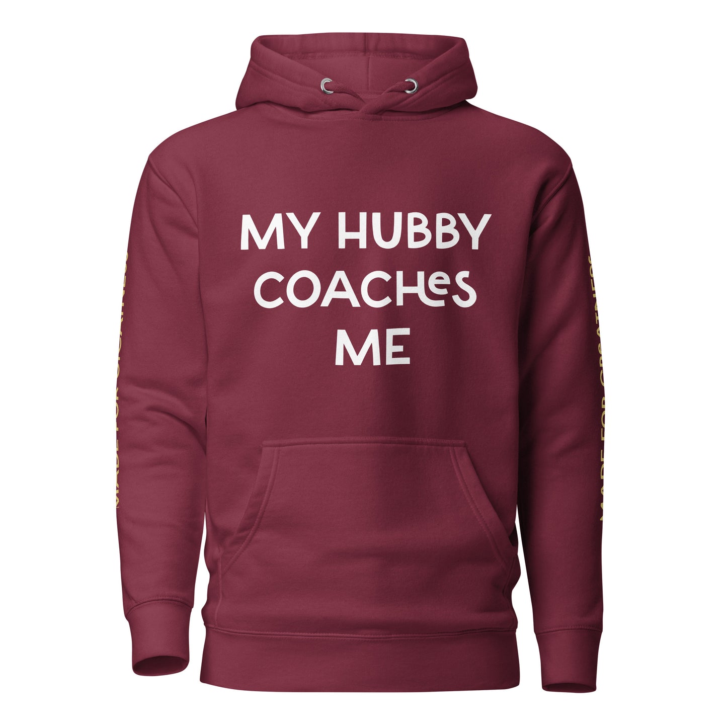 [MON HUBBY ME COACHE] Sweat à capuche unisexe