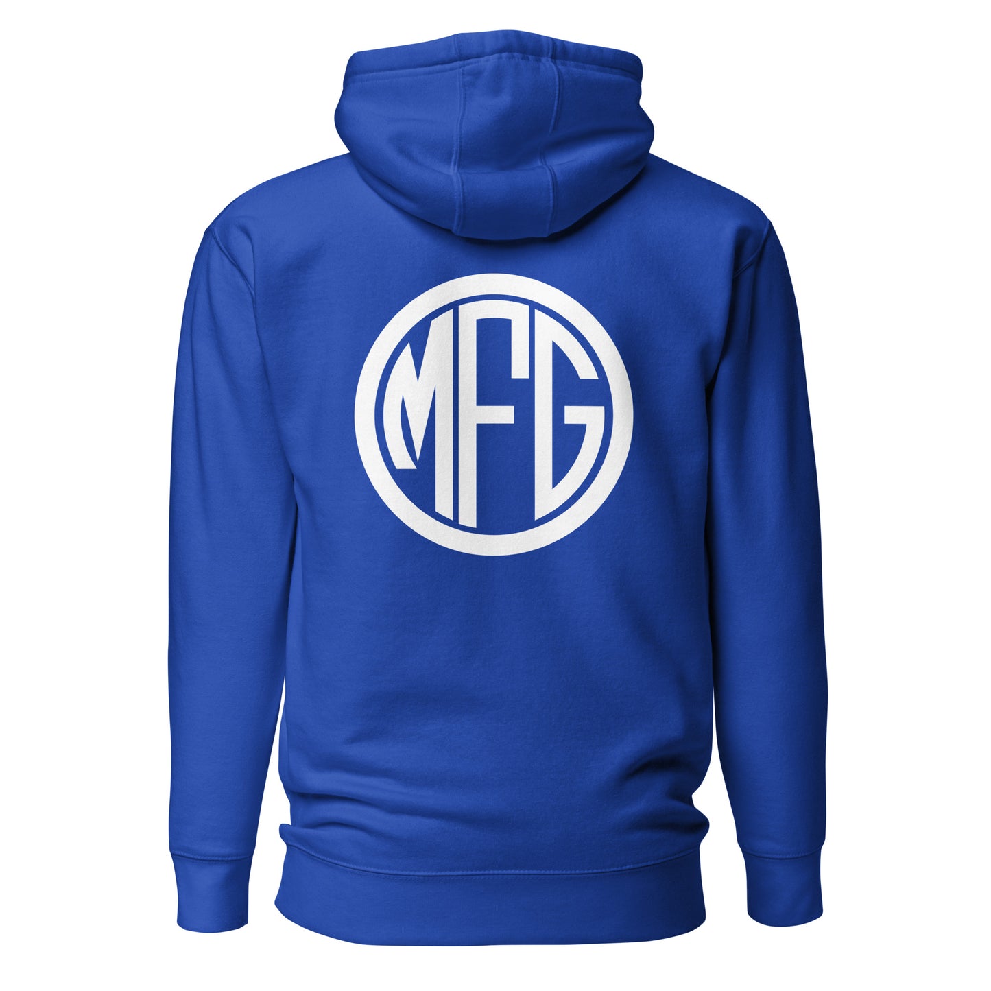 White MFG Logo Hoodie