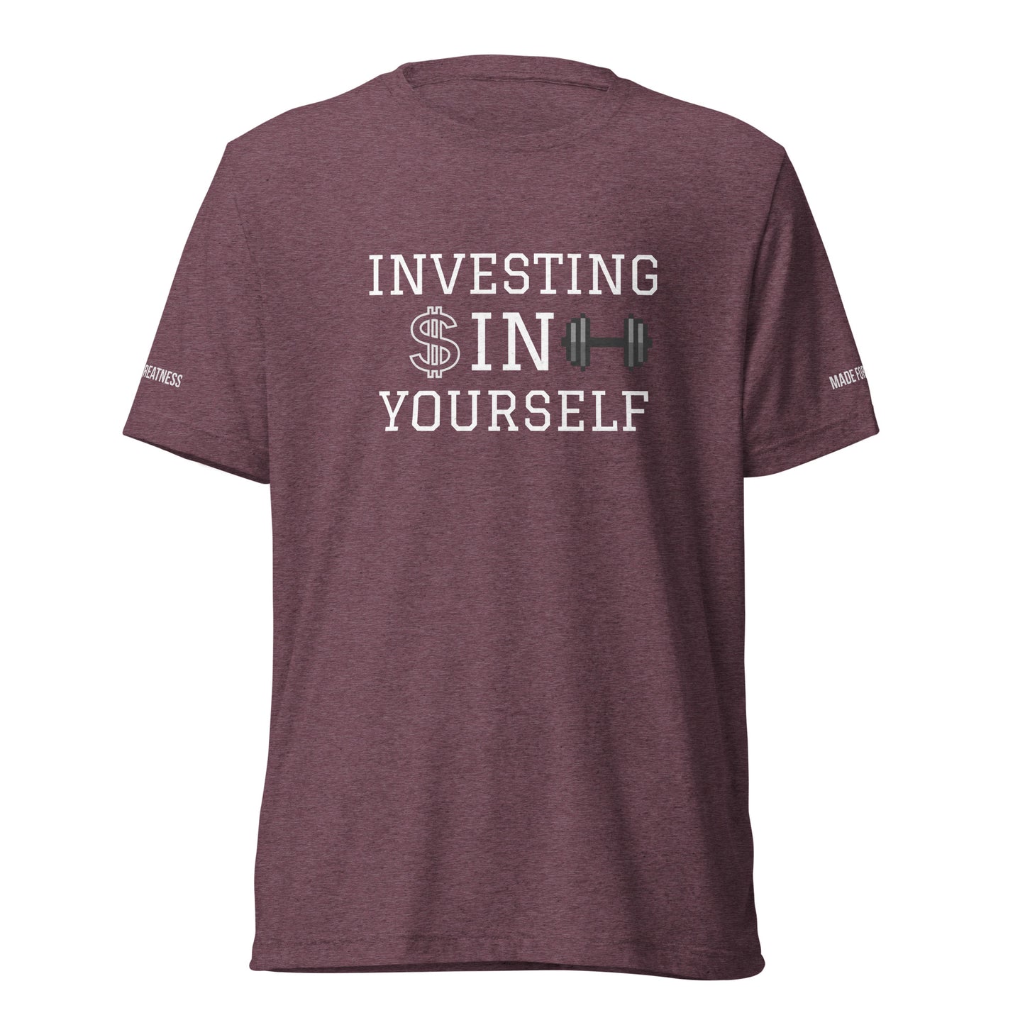 [INVESTING IN YOURSELF] Short sleeve t-shirt