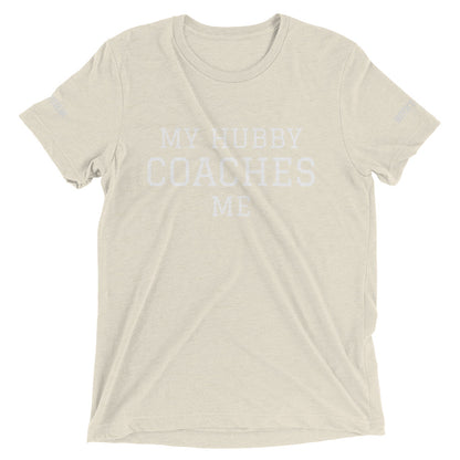 [MY HUBBY COACHES ME] Short sleeve t-shirt