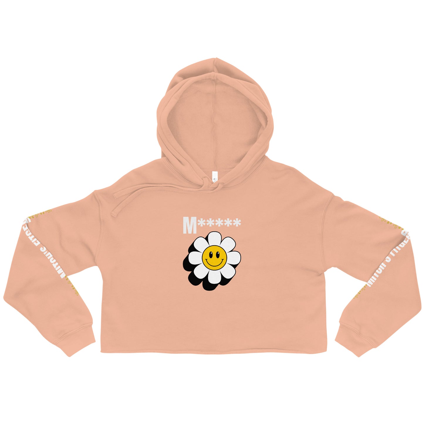 M***** Flower Crop Hoodie