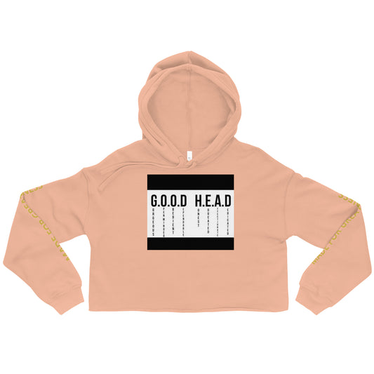 G.O.O.D H.E.A.D Crop Hoodie