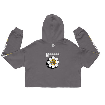 M***** Flower Crop Hoodie