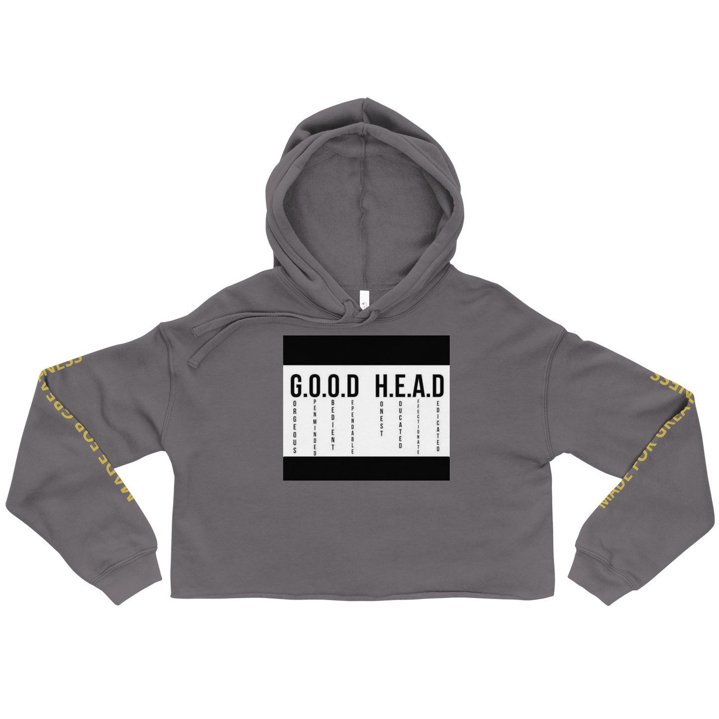 G.O.O.D H.E.A.D Crop Hoodie