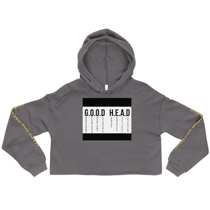 G.O.O.D H.E.A.D Crop Hoodie