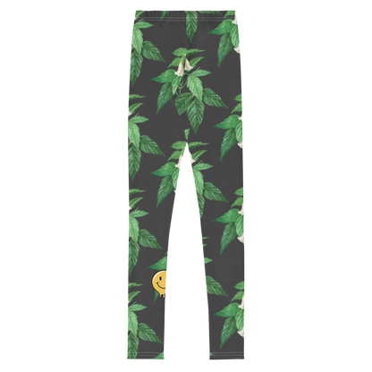 GrassFED MFG Smiley Face Youth Leggings