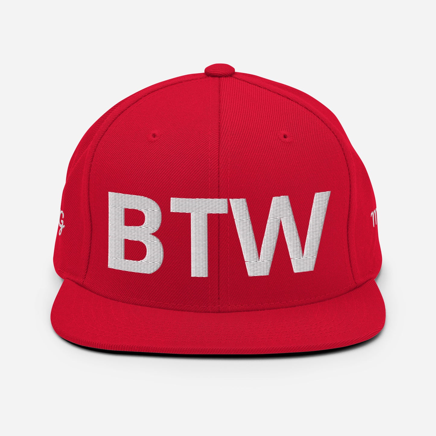 BTW Snapback Hat