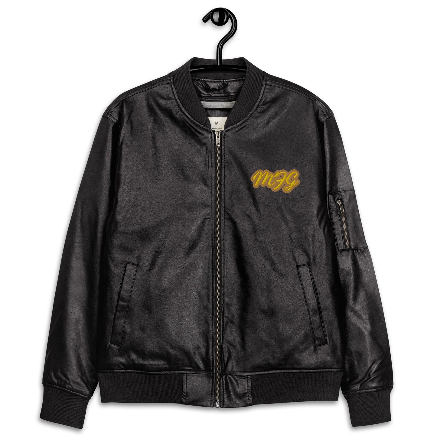 GOLD MFG/MITCH'S FITGEAR Blouson aviateur en similicuir