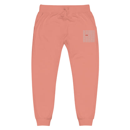 Pantalon de survêtement polaire ROUGE BTW