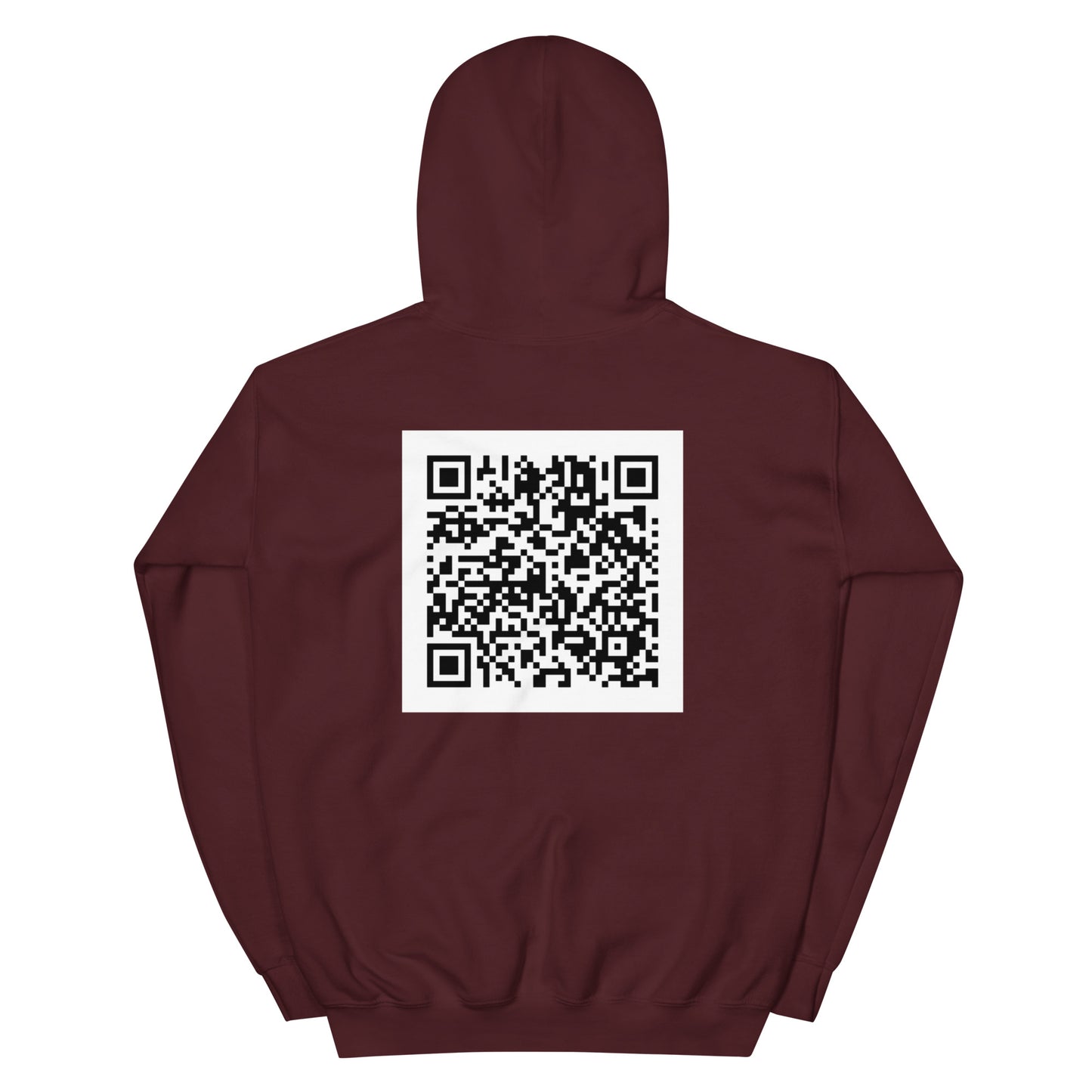 MFG QR CODE On The Back Hoodie