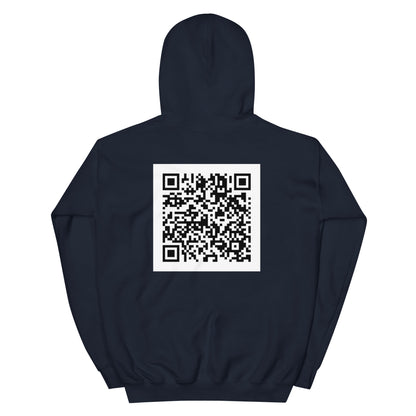 MFG QR CODE On The Back Hoodie